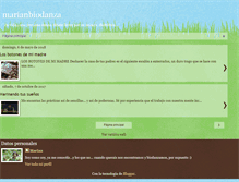 Tablet Screenshot of marianbiodanza.com